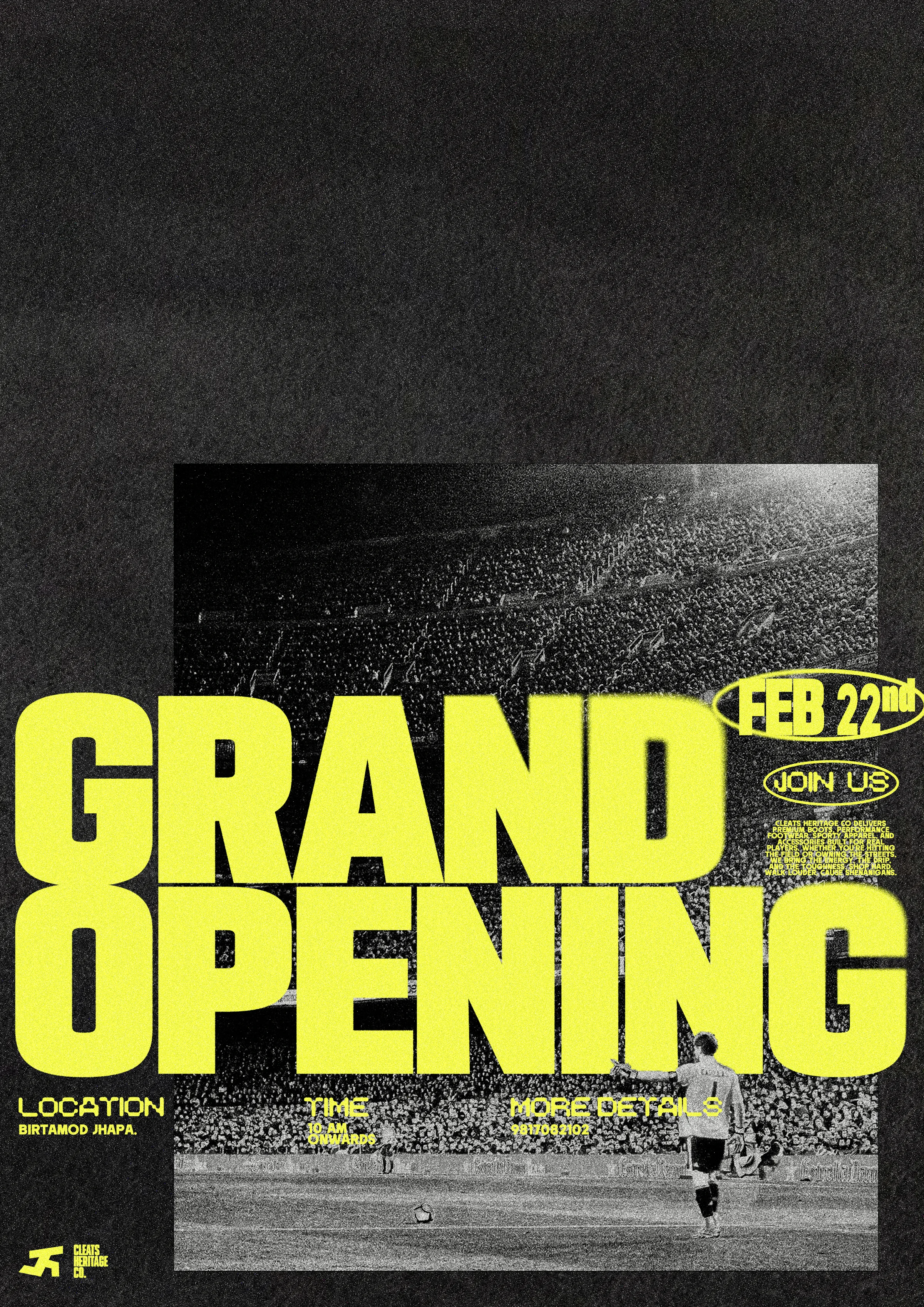 Grand opening